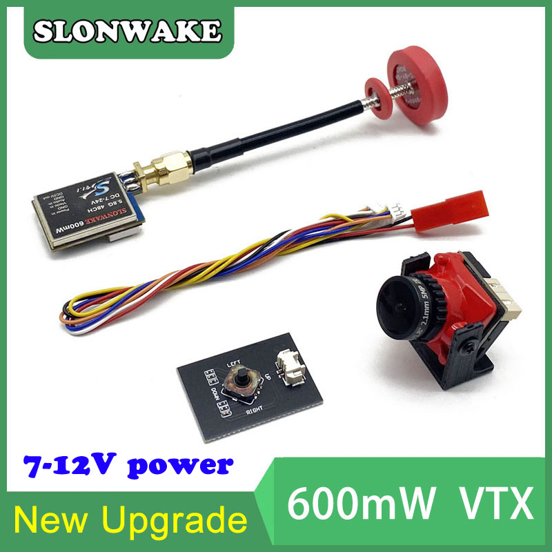 Drone Camera - 5.8g 48ch 600mw ajustável VTX-CAM fpv