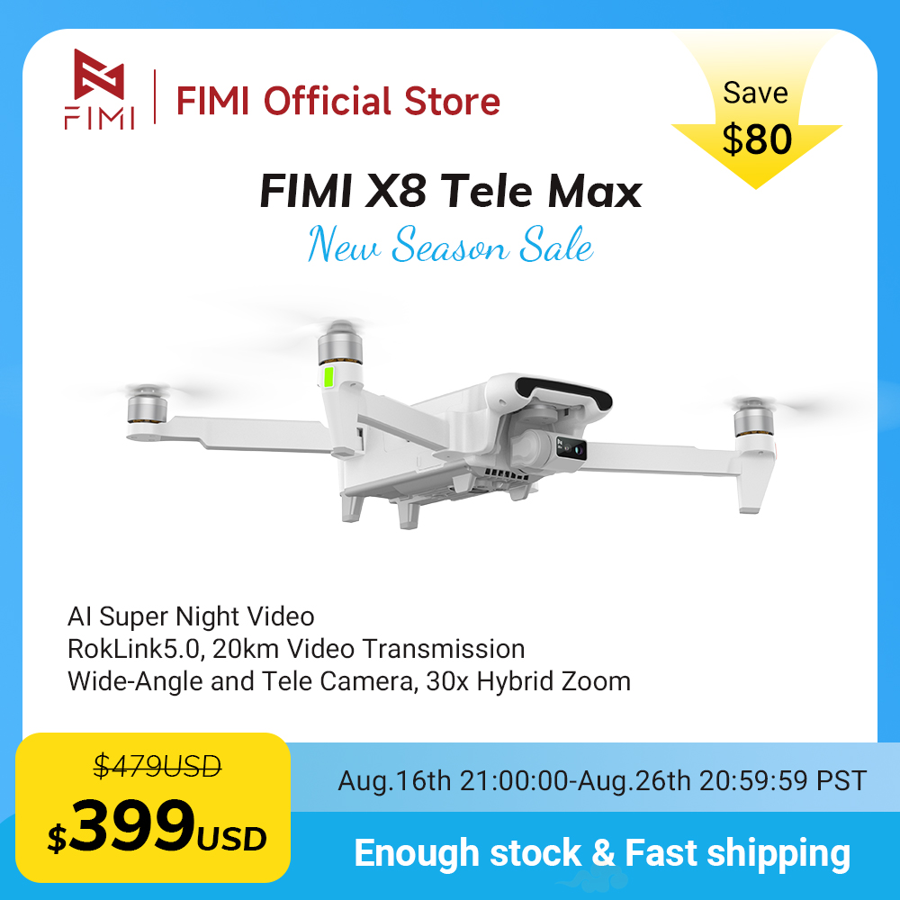 Dji Drone Air 3 - Novo Drone FIMI X8 Tele Max