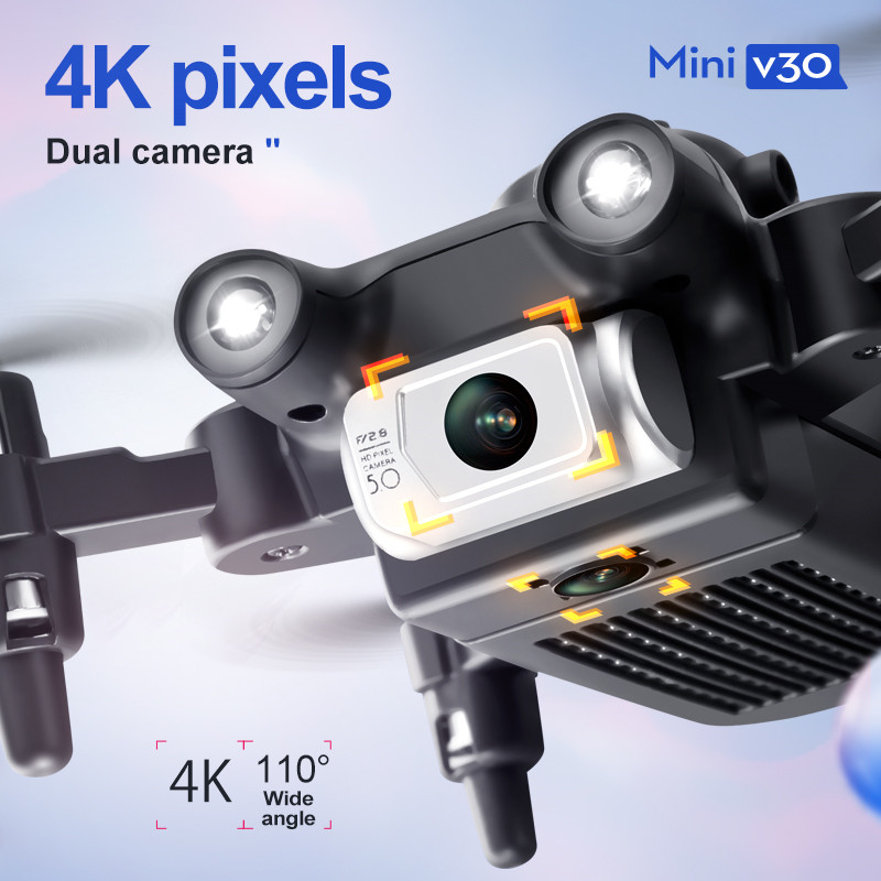 Mini drone v30 wifi fpv com câ - Drone Motor avaliação e preço