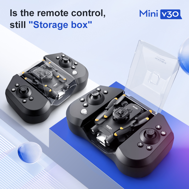 Mini drone v30 wifi fpv com câ - Drone Motor avaliação e preço