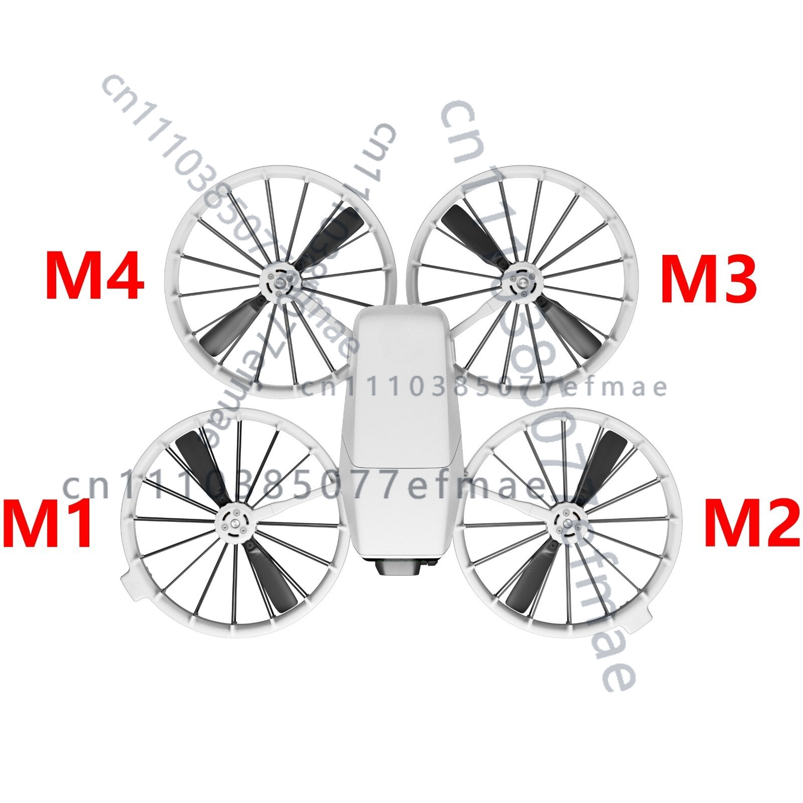 1 peça para DJI Flip M2: Prote - Drone Propeller Guard avaliação e preço