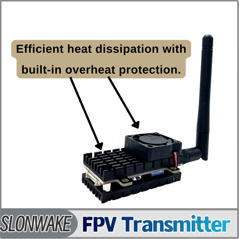 SLONWAKE 5.8G 3000mW Simulação - Drone Transmitter avaliação e preço