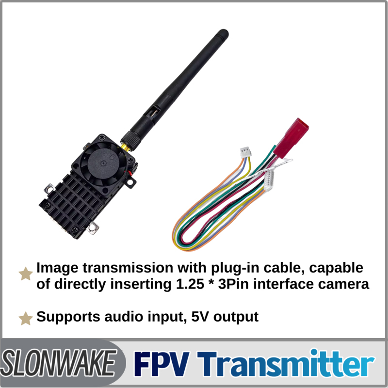 SLONWAKE 5.8G 3000mW Simulação - Drone Transmitter avaliação e preço