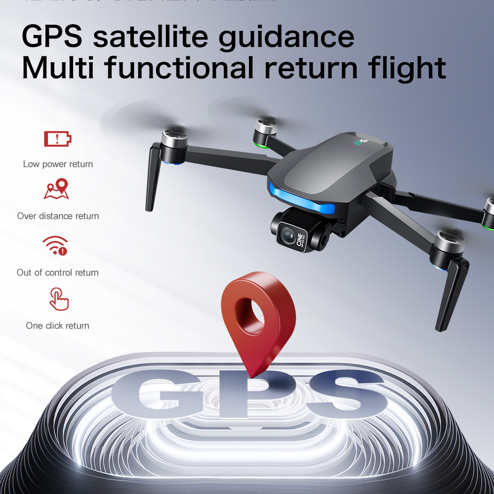 Novo Drone S-X1 MAX GPS 8K Pro - Drone Gimbal avaliação e preço
